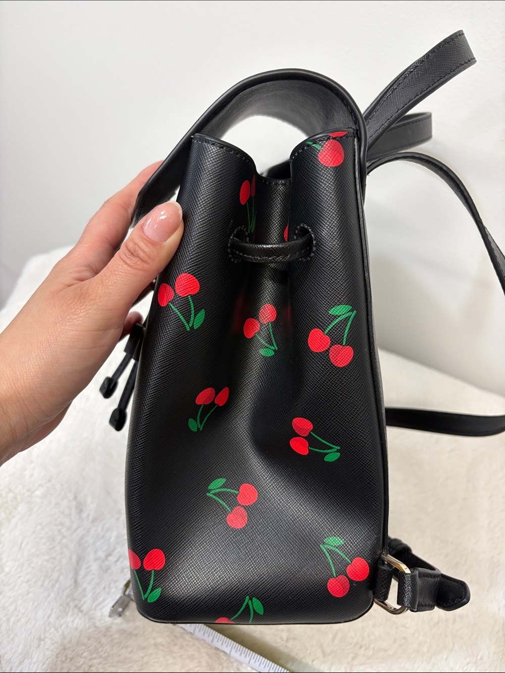 KATE SPADE Cherry Print Mini Backpack - Picture 12 of 12